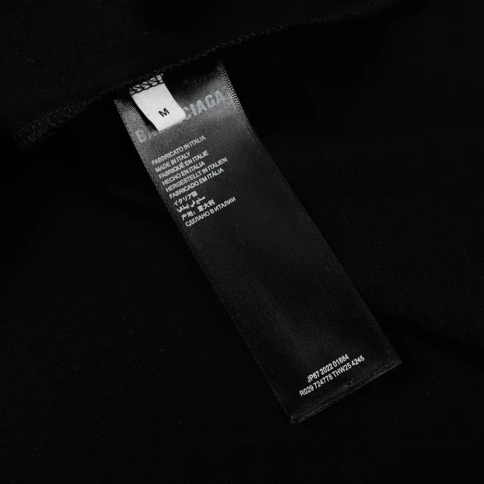 BALENCIAGA T ：Black White Sizes：XS S M L 300 Os Same Style 【AJ 5191】